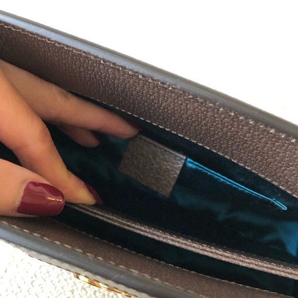 **SOLD** Gucci Small Ophidia Chain Shoulder Bag - Picture 9 of 13